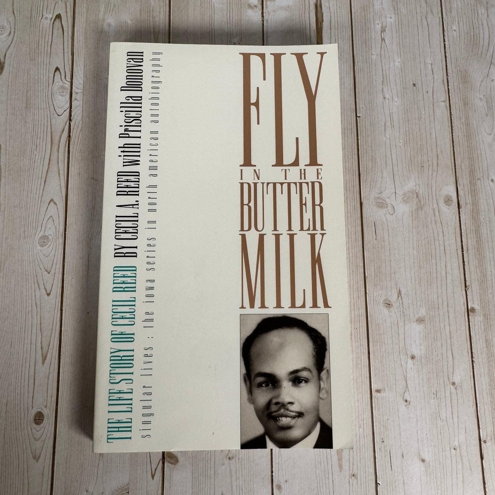 Fly in the Buttermilk Cecil Reed 1993 First Edition Signed Autobiography